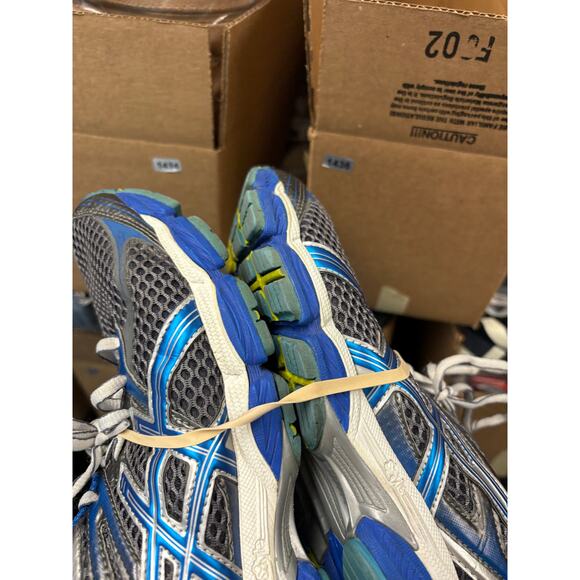 Asics Gel-Cumulus 14 Sneakers Shoes Womens Size 9.5 Blue Running Training T296N - Picture 10 of 10